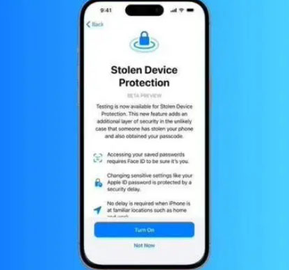 徽州苹果授权维修店分享被盗设备保护功能开启方法 